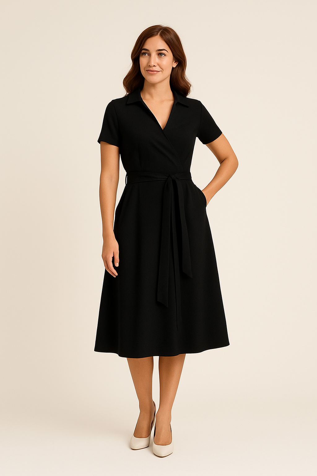 Havilyn | Women’s Off‑Shoulder A‑Line Dress