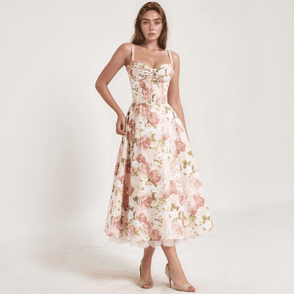 Maribel | Bloom Midi Dress