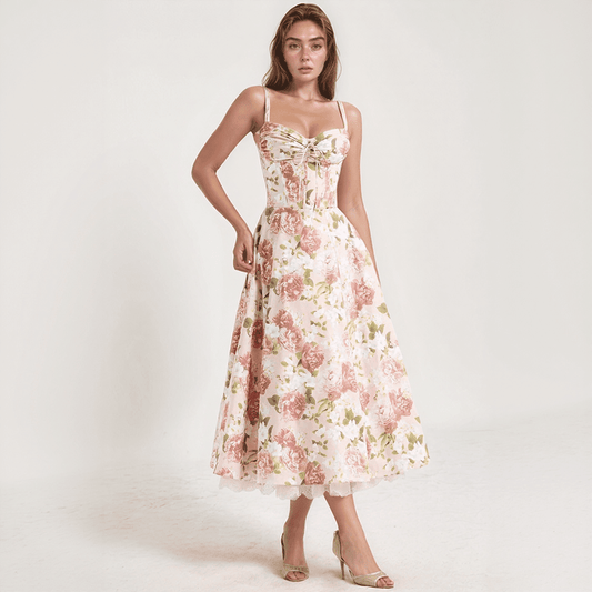 Maribel | Bloom Midi Dress